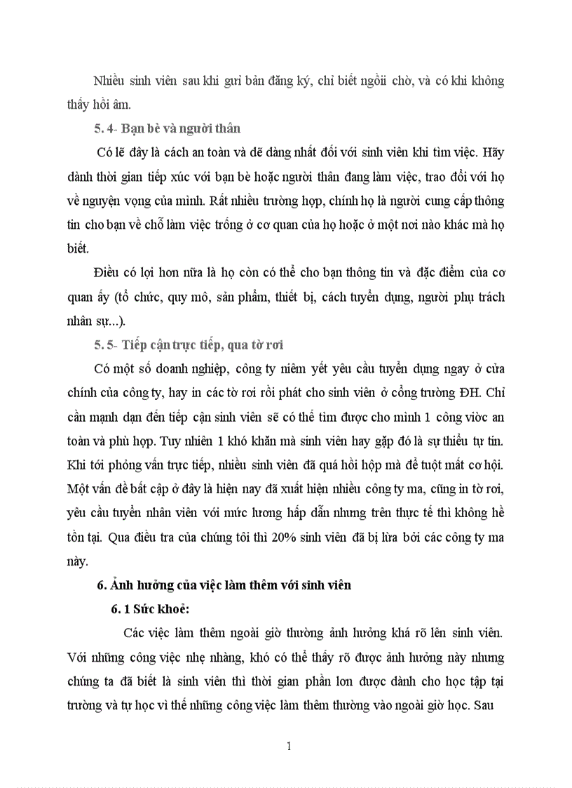 image for page Sinh viên và việc làm thêm