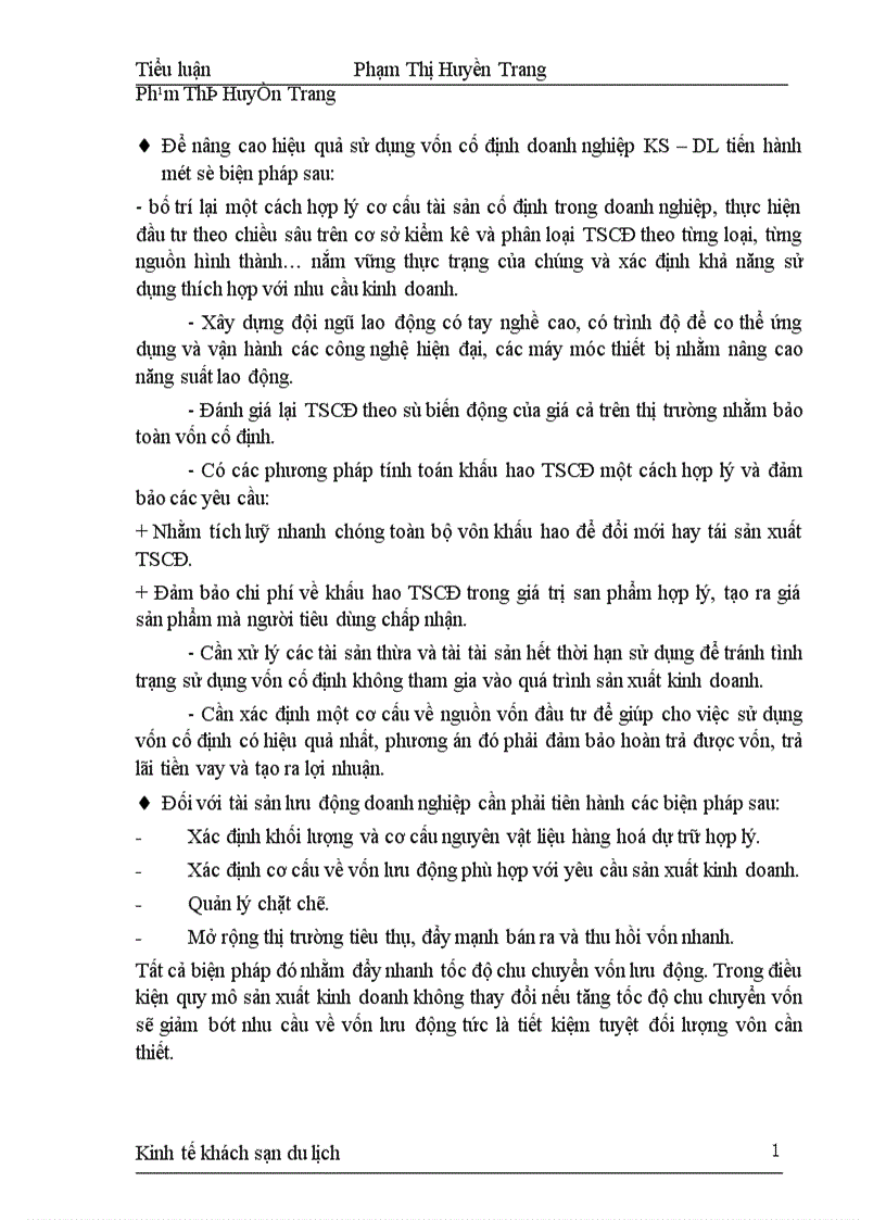 image for page các nhân tố ảnh hưởng đến chi phí kinh doanh KS DL và các biện pháp tiết kiệm chi phí trong các doanh nghiệp KS DL ở nước ta hiện nay 1