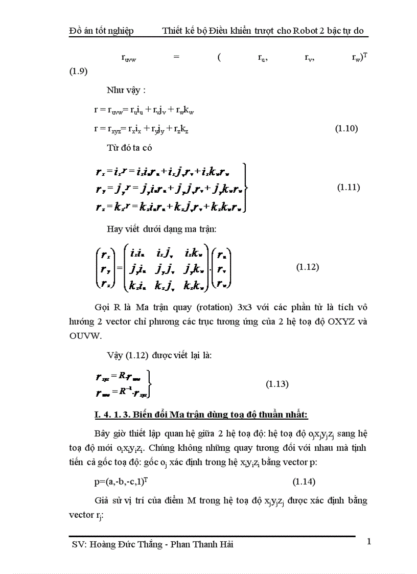 image for page Thiết kế bộ điều khiển trượt cho tay máy Robot 2 bậc tự do và mô phỏng trên Matlab Simulink 1