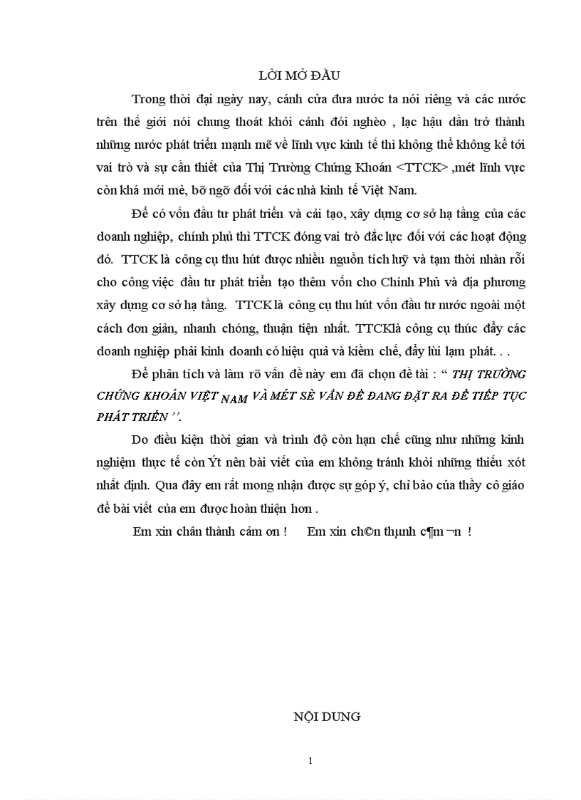 image for page Thị trường chứng khoán việt nam và một số vấn đề đang đặt ra để tiếp tục phát triển 1