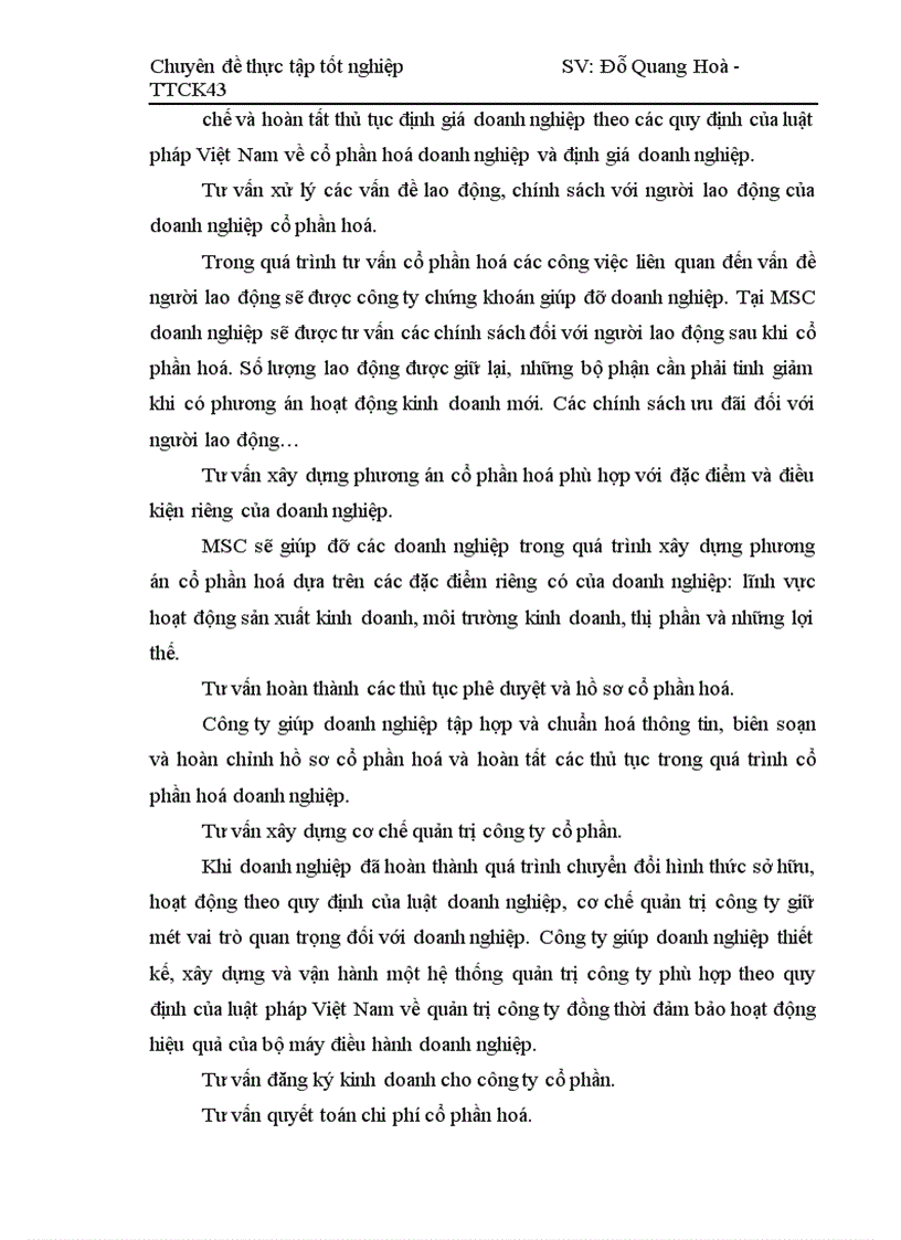 image for page Thực trạng tư vấn xác định giá trị doanh nghiệp tại công ty chứng khoán Mê Kông TTCK