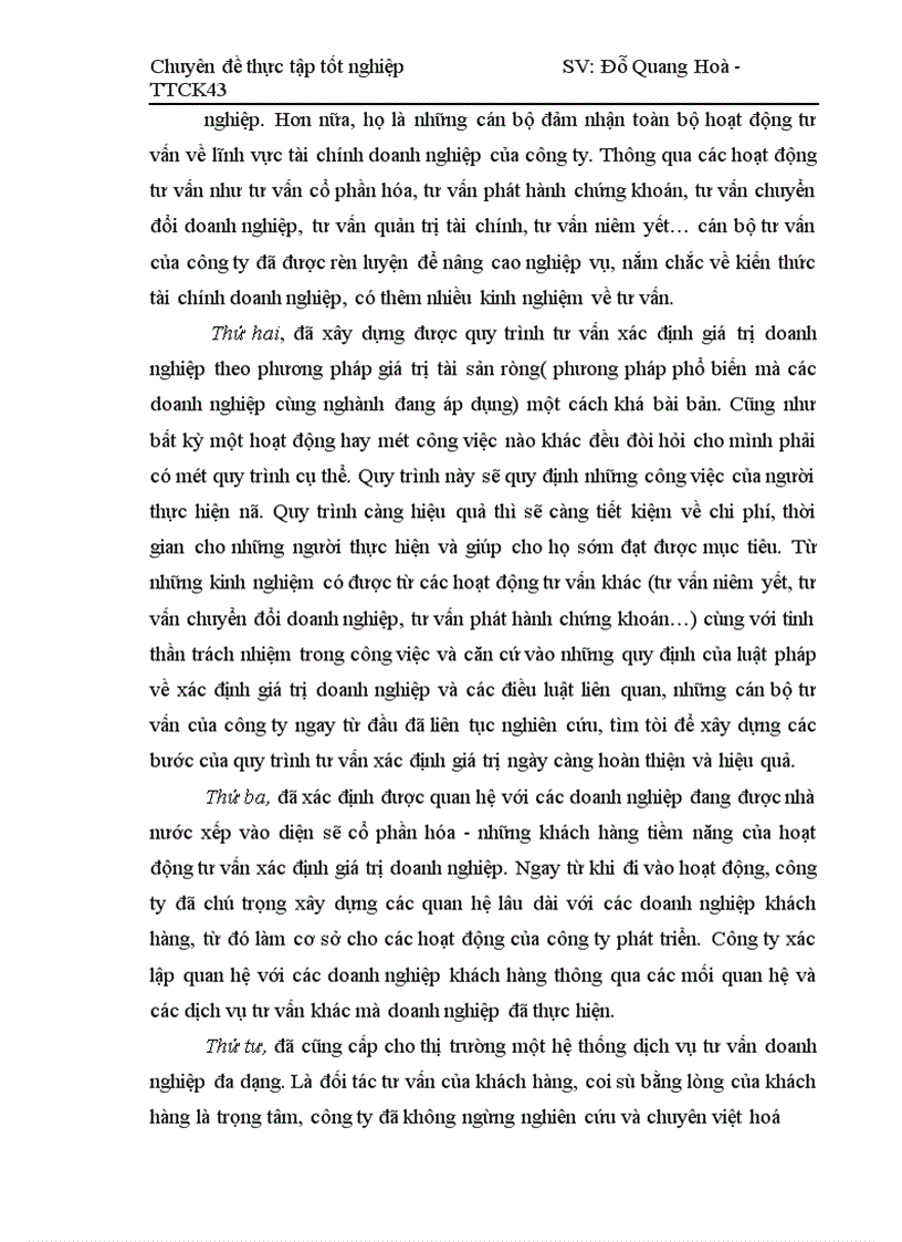 image for page Thực trạng tư vấn xác định giá trị doanh nghiệp tại công ty chứng khoán Mê Kông TTCK