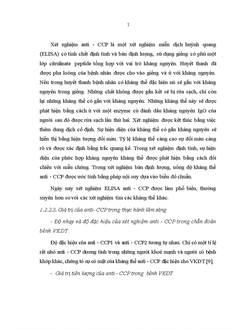 image for page Nghiên cứu đặc điểm một số tự kháng thể trong bệnh viêm khớp dạng thấp tại Bệnh viện Đa khoa Trung ương Cần thơ