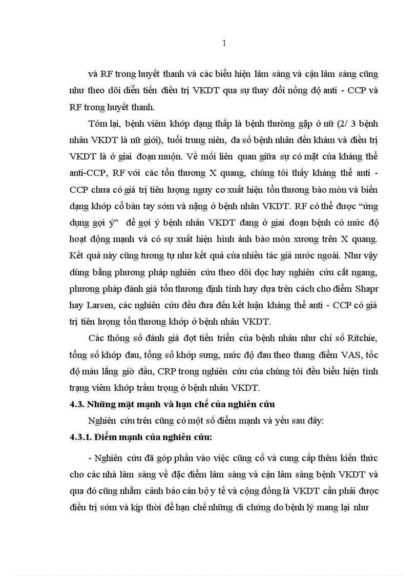 image for page Nghiên cứu đặc điểm một số tự kháng thể trong bệnh viêm khớp dạng thấp tại Bệnh viện Đa khoa Trung ương Cần thơ