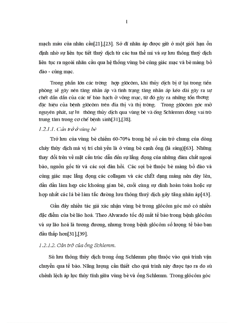 image for page Đánh giá tình hình điều trị glôcôm góc mở tại khoa Glôcôm Bệnh viện Mắt Trung ương trong 5 năm từ 2004 2008