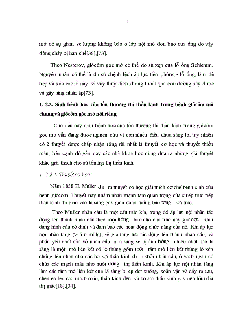 image for page Đánh giá tình hình điều trị glôcôm góc mở tại khoa Glôcôm Bệnh viện Mắt Trung ương trong 5 năm từ 2004 2008