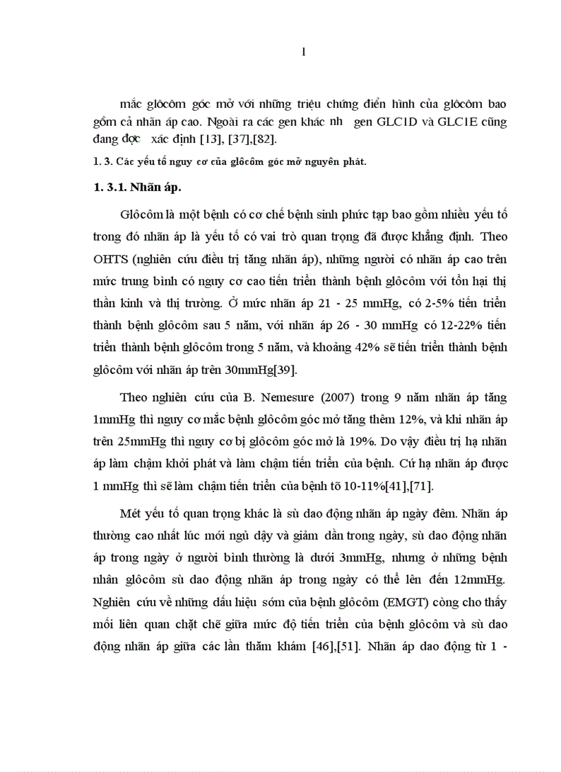 image for page Đánh giá tình hình điều trị glôcôm góc mở tại khoa Glôcôm Bệnh viện Mắt Trung ương trong 5 năm từ 2004 2008