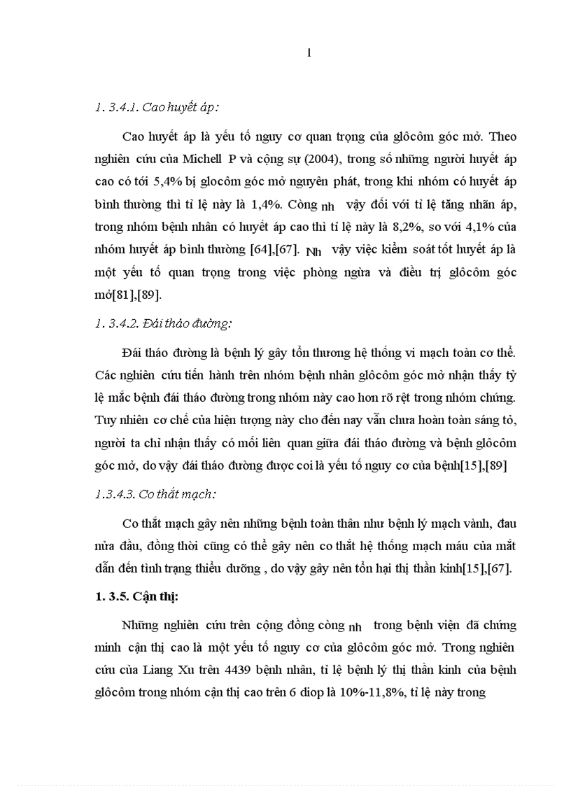 image for page Đánh giá tình hình điều trị glôcôm góc mở tại khoa Glôcôm Bệnh viện Mắt Trung ương trong 5 năm từ 2004 2008