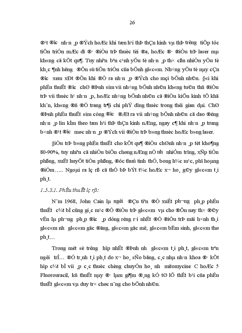 image for page Đánh giá tình hình điều trị glôcôm góc mở tại khoa Glôcôm Bệnh viện Mắt Trung ương trong 5 năm từ 2004 2008