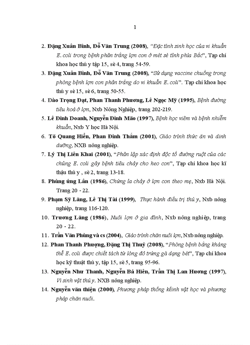 image for page Áp dụng một số biện pháp kỹ thuật để phòng và điều trị bệnh phân trắng lợn con tại xã Động Đạt huyện Phú Lương