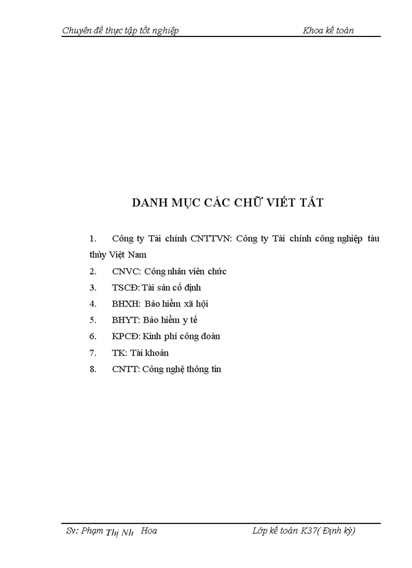 image for page Hoàn thiện công tác kế toán tiền lương và các khoản trích theo lương tại Công ty Tài chính Công nghiệp tàu thuỷ Việt Nam
