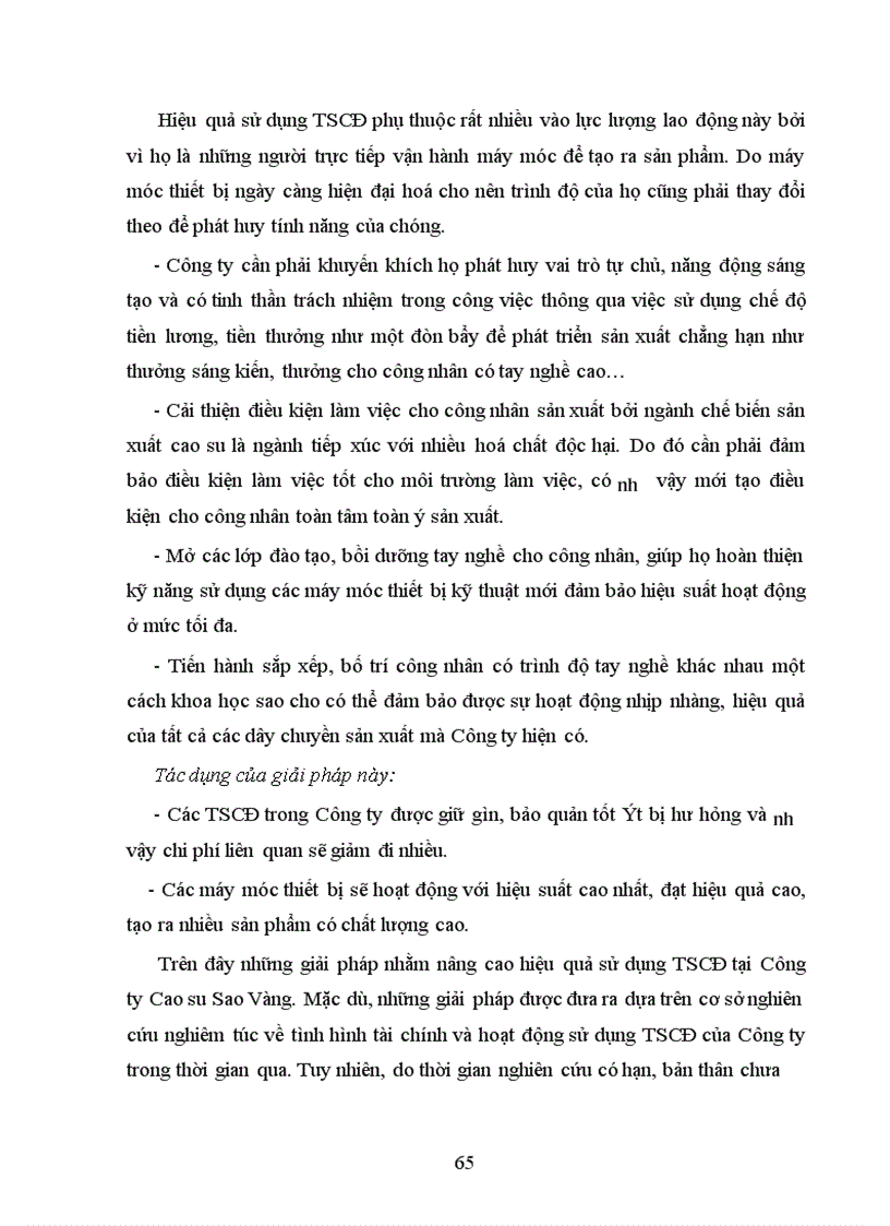 image for page Giải pháp nâng cao hiệu quả sử dụng TSCĐ tại Công ty Cao su Sao Vàng Hà Nội 1