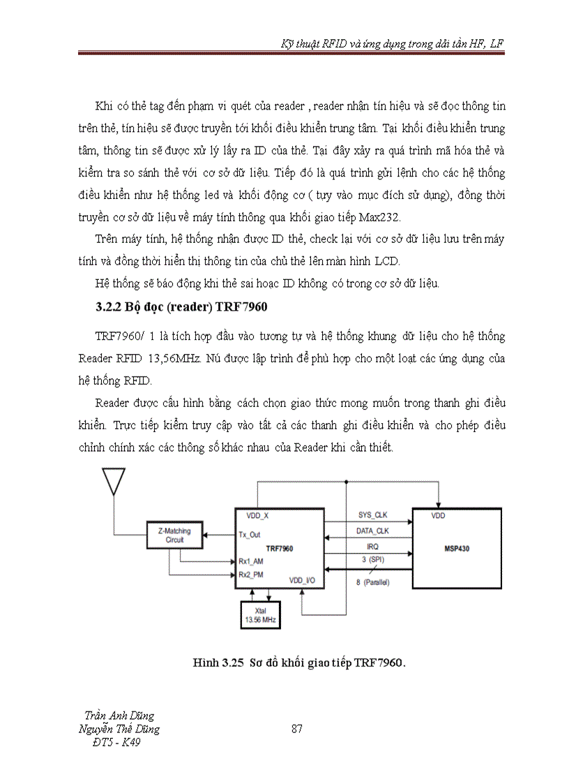 image for page Kỹ thuật RFID và ứng dụng trong dải tần HF và LF