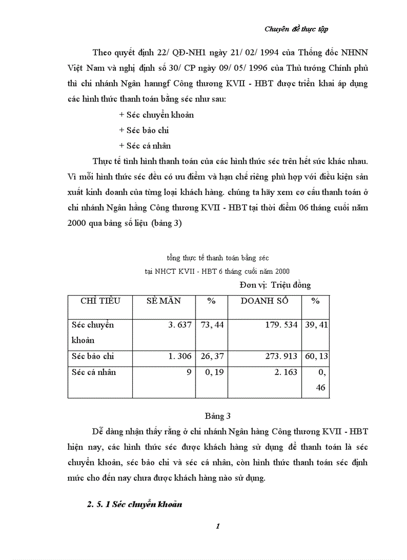 image for page Một số kiến nghị nhằm nâng cao chất lượng thanh toán không dùng tiền mặt tại chi nhánh ngân hàng Công thương KVII HBT HN 1