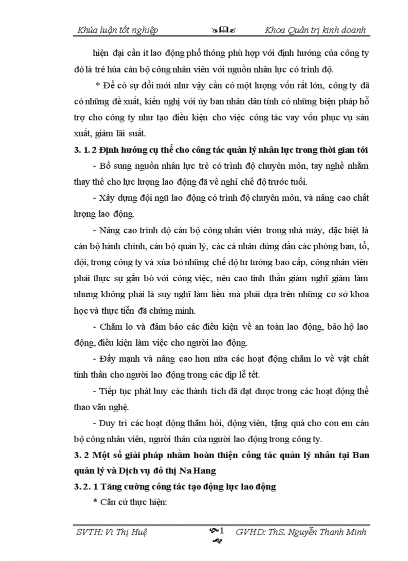 image for page Một số giải pháp nhằm hoàn thiện công tác quản lý nhân lực tại Ban quản lý và Dịch vụ đô thị Na Hang