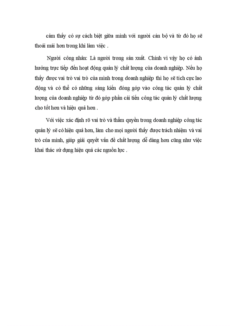 image for page Cơ sở lý luận về chất lượng quản lý chất lượng và yếu tố con người trong quản lý chất lượng