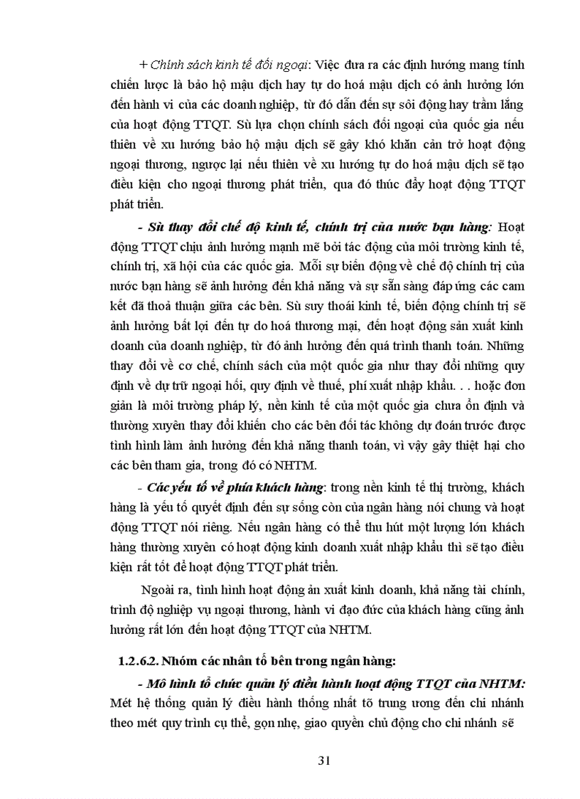 image for page Giải pháp mở rộng hoạt động thanh toán quốc tế tại Sở giao dịch I Ngân hàng Công thương Việt Nam 1