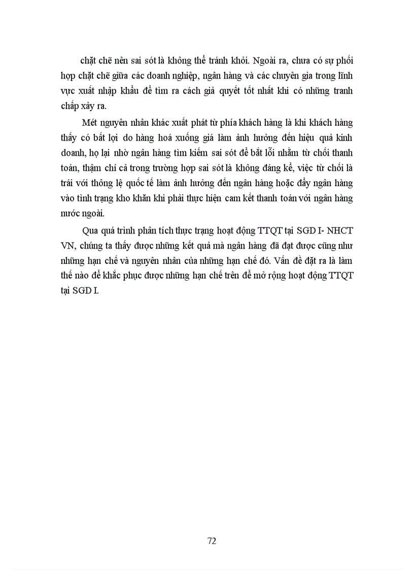 image for page Giải pháp mở rộng hoạt động thanh toán quốc tế tại Sở giao dịch I Ngân hàng Công thương Việt Nam 1