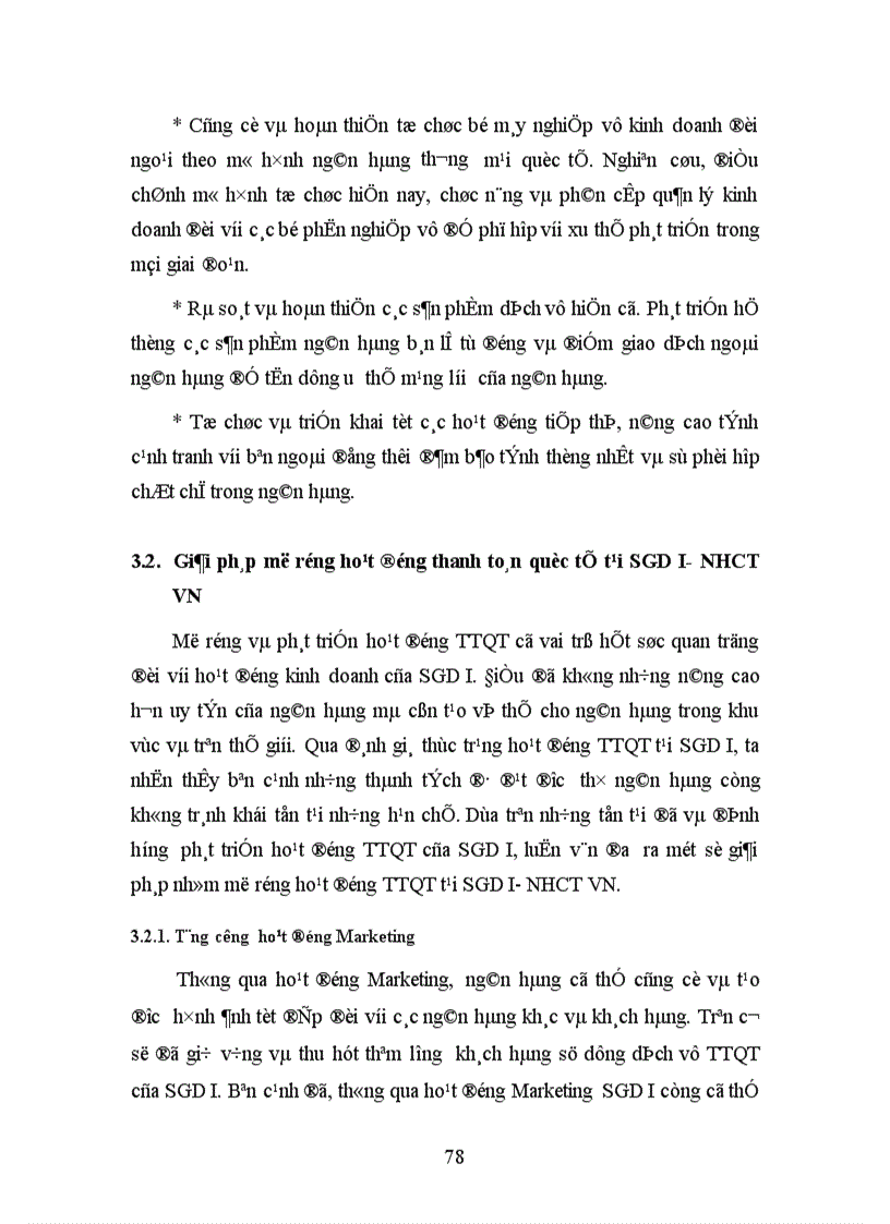 image for page Giải pháp mở rộng hoạt động thanh toán quốc tế tại Sở giao dịch I Ngân hàng Công thương Việt Nam 1