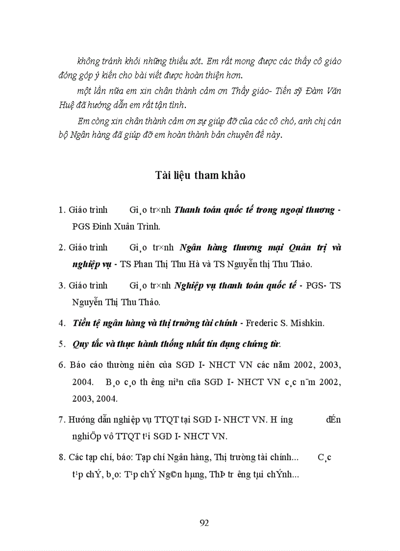 image for page Giải pháp mở rộng hoạt động thanh toán quốc tế tại Sở giao dịch I Ngân hàng Công thương Việt Nam 1