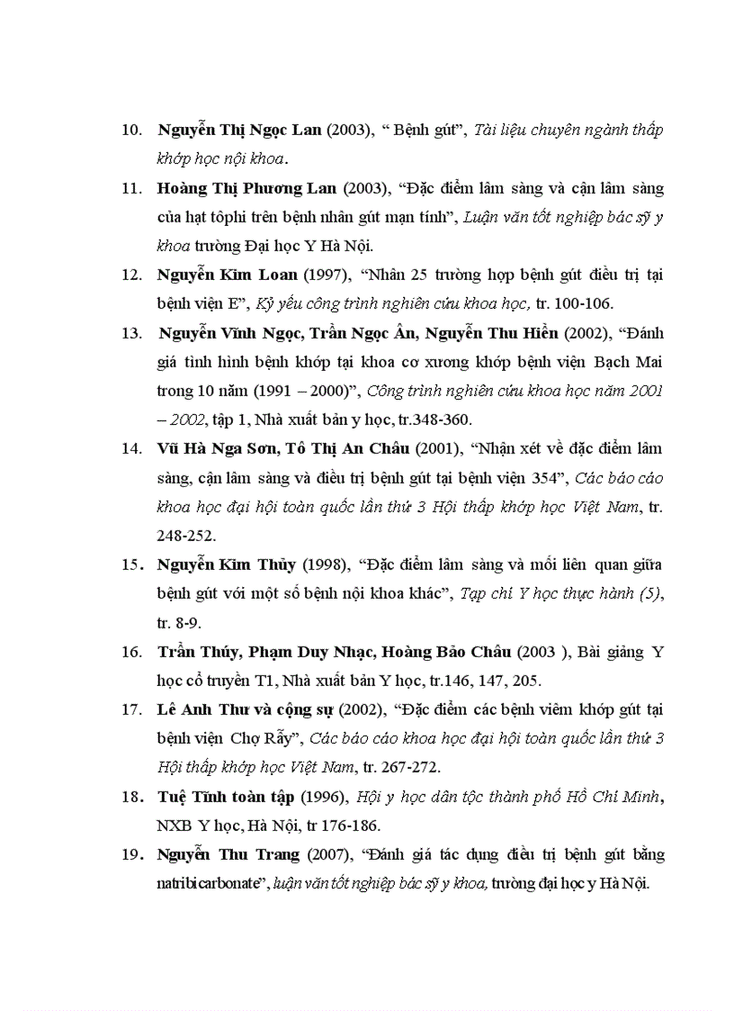 image for page Đánh giá tình hình bệnh khớp tại khoa cơ xương khớp bệnh viện Bạch Mai trong 10 năm 1991 2000