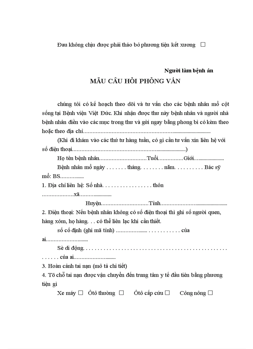image for page Đánh giá kết quả điều trị phẫu thuật chấn thương cột sống ngực bằng phương pháp bắt vít qua cuống tại Bệnh viện Việt Đức