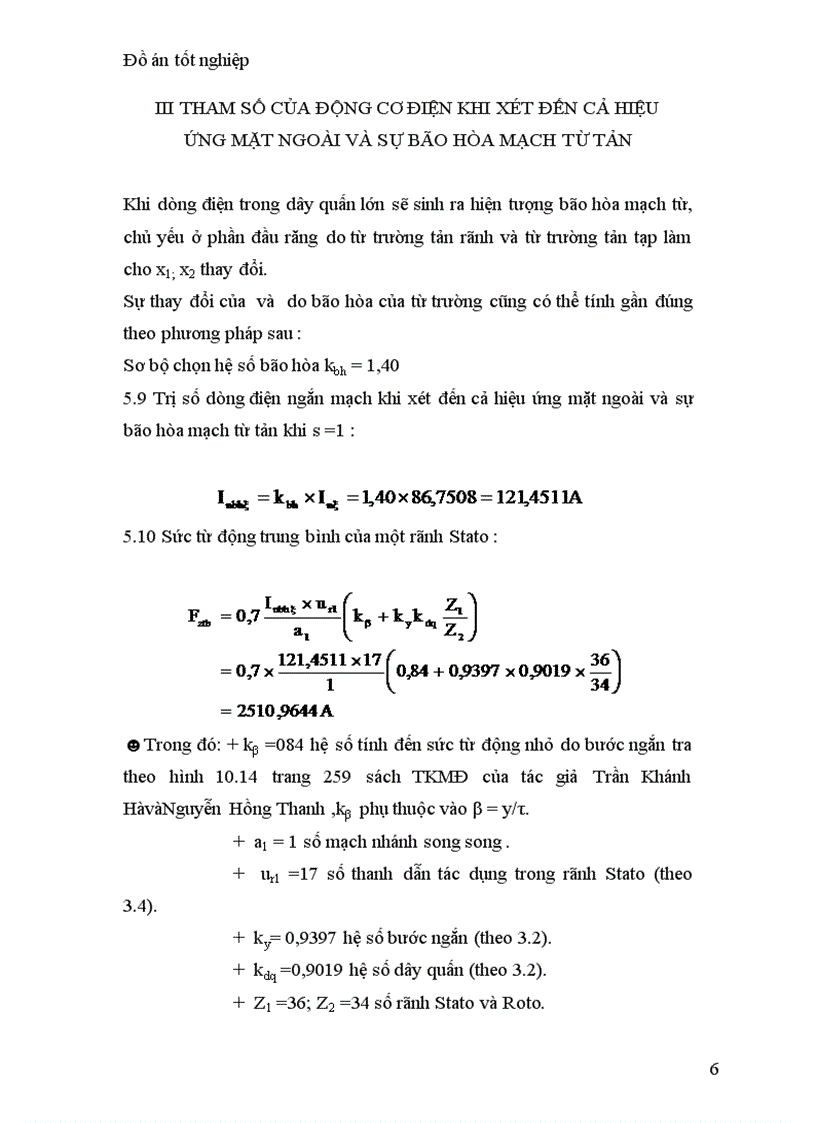 image for page Thiết kế dây quấn động cơ không đồng bộ ba pha Roto lồng sóc