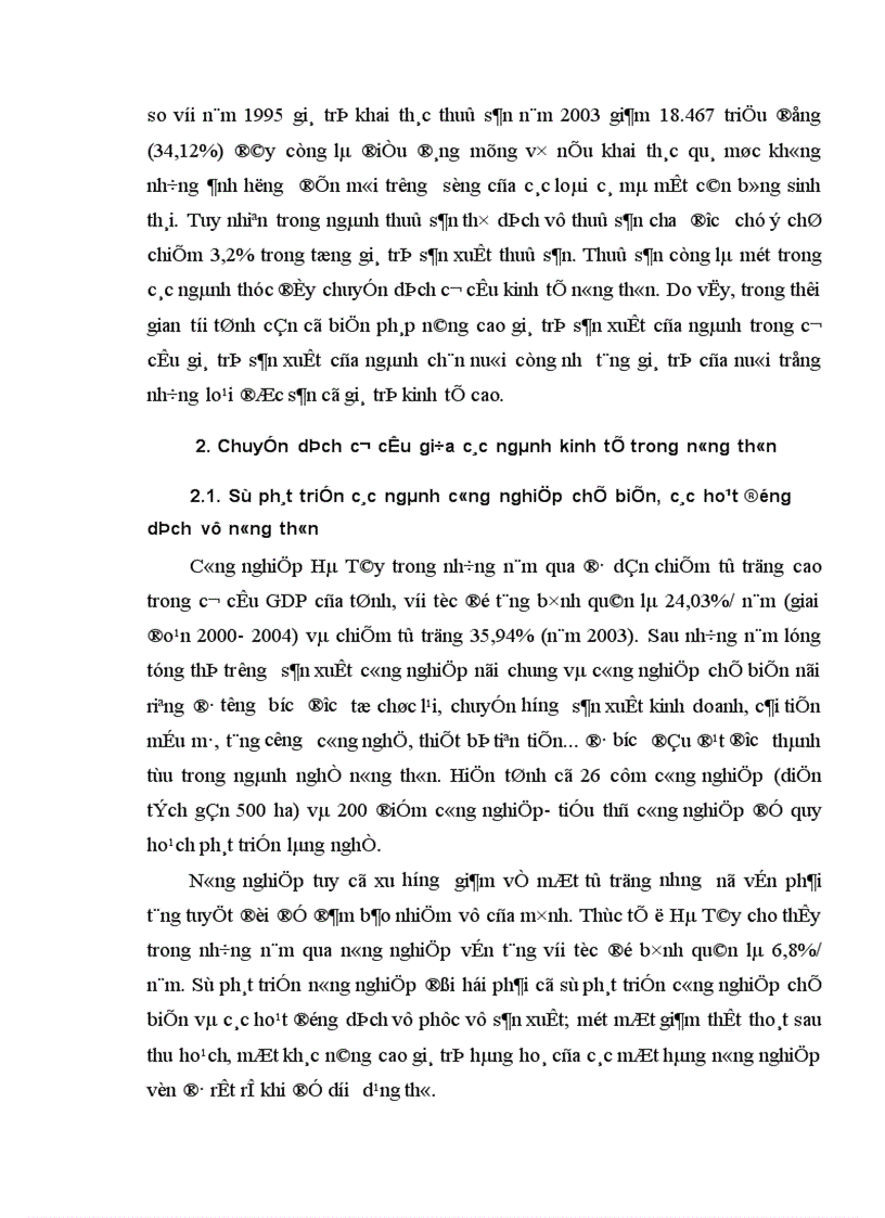image for page Thực trạng và giải pháp thúc đẩy chuyển dịch cơ cấu kinh tế nông thôn theo hướng công nghiệp hoá hiện đại hoá ở tỉnh Hà Tây 1