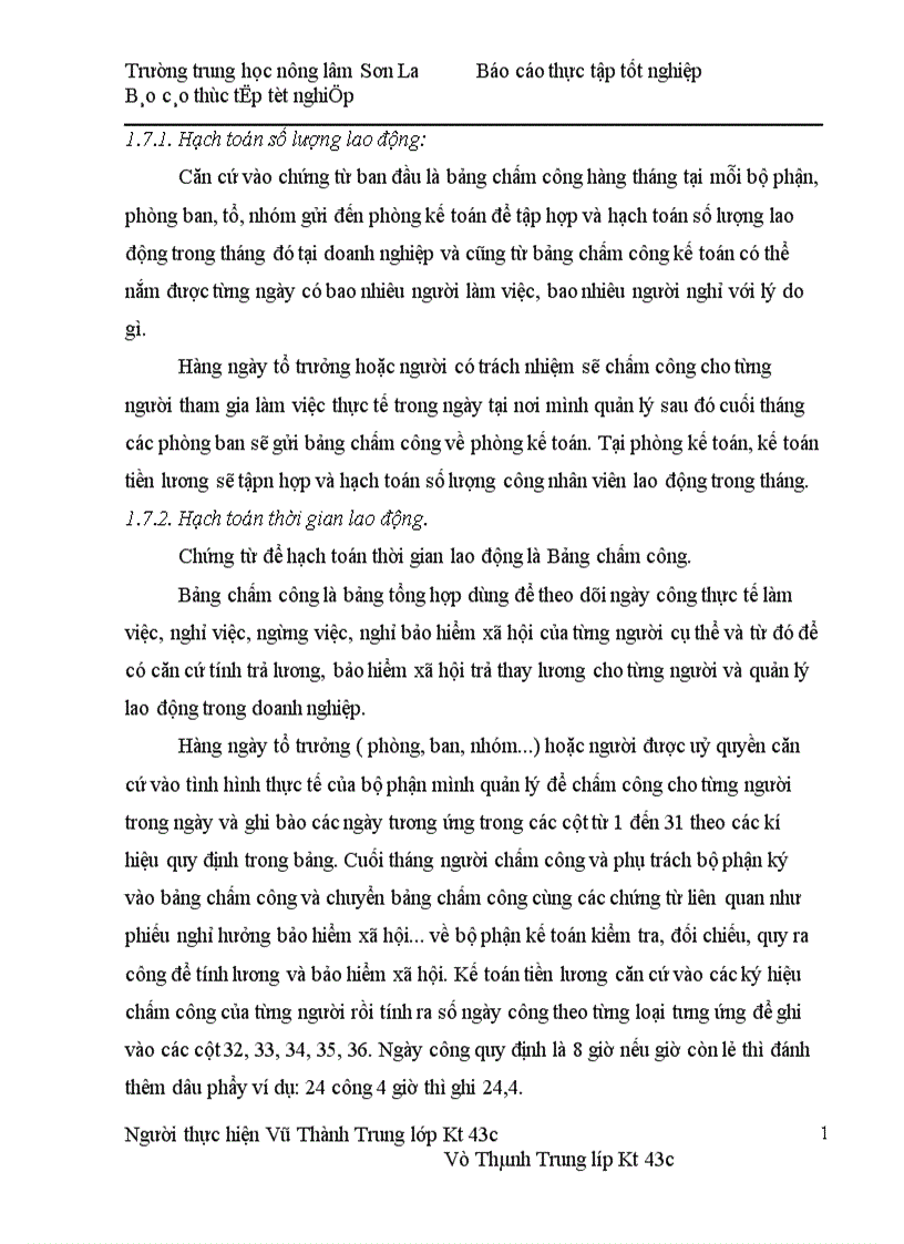 image for page Thực trạng hạch toán tiền lương và các khoản trích theo lương tại Công ty cổ phần thực phẩm Sơn La