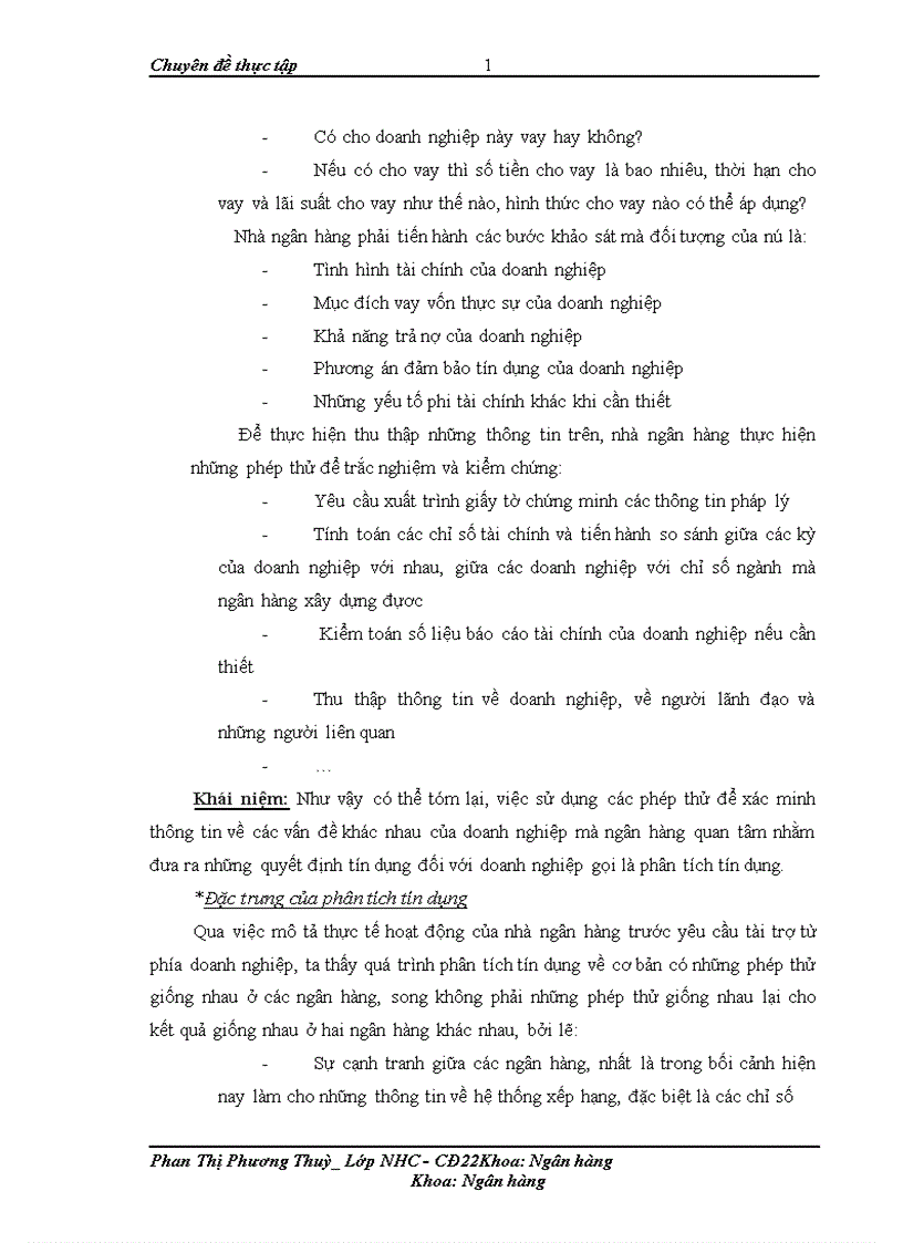 image for page Thực trạng công tác phân tích tín dụng trong cho vay doanh nghiệp tại Ngân hàng TMCP Quân Đội 1