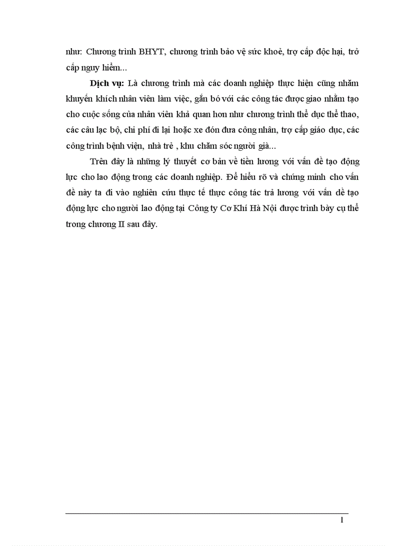 image for page Một số biện pháp nâng cao hiệu quả công tác trả lương với vấn đề tạo động lực cho con người lao động ở Công ty cơ khí Hà Nội