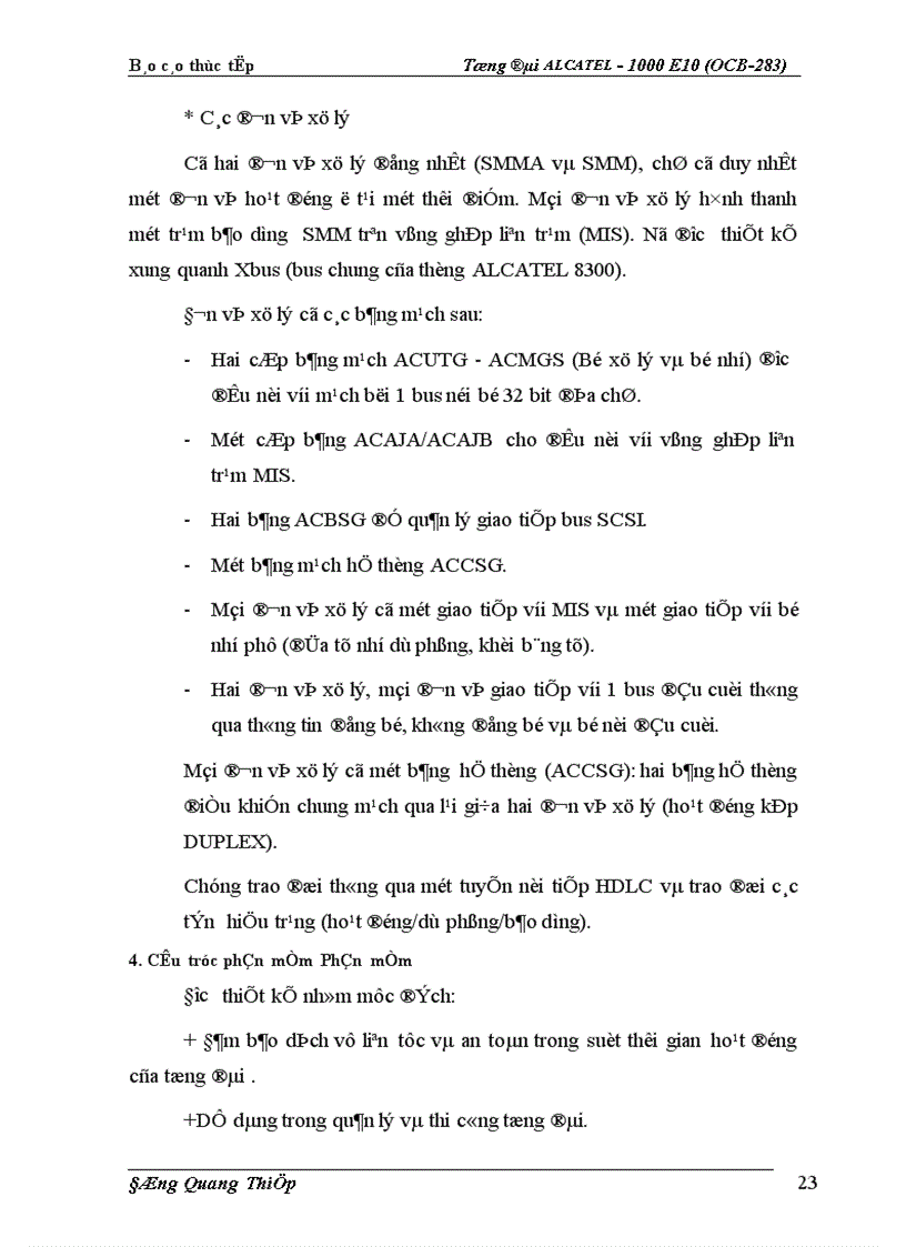 image for page Tổng đài ALCATEL 1000 E10 OCB 283