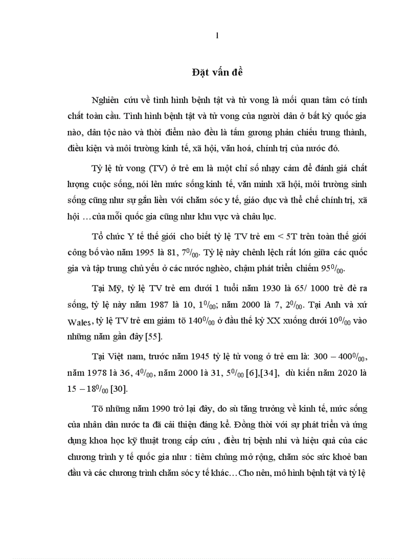 image for page Nghiên cứu tình hình và các nguyên nhân tử vong ở trẻ em tại Bệnh viện Nhi Trung ương từ tháng 9 2006 đến tháng 8 2008