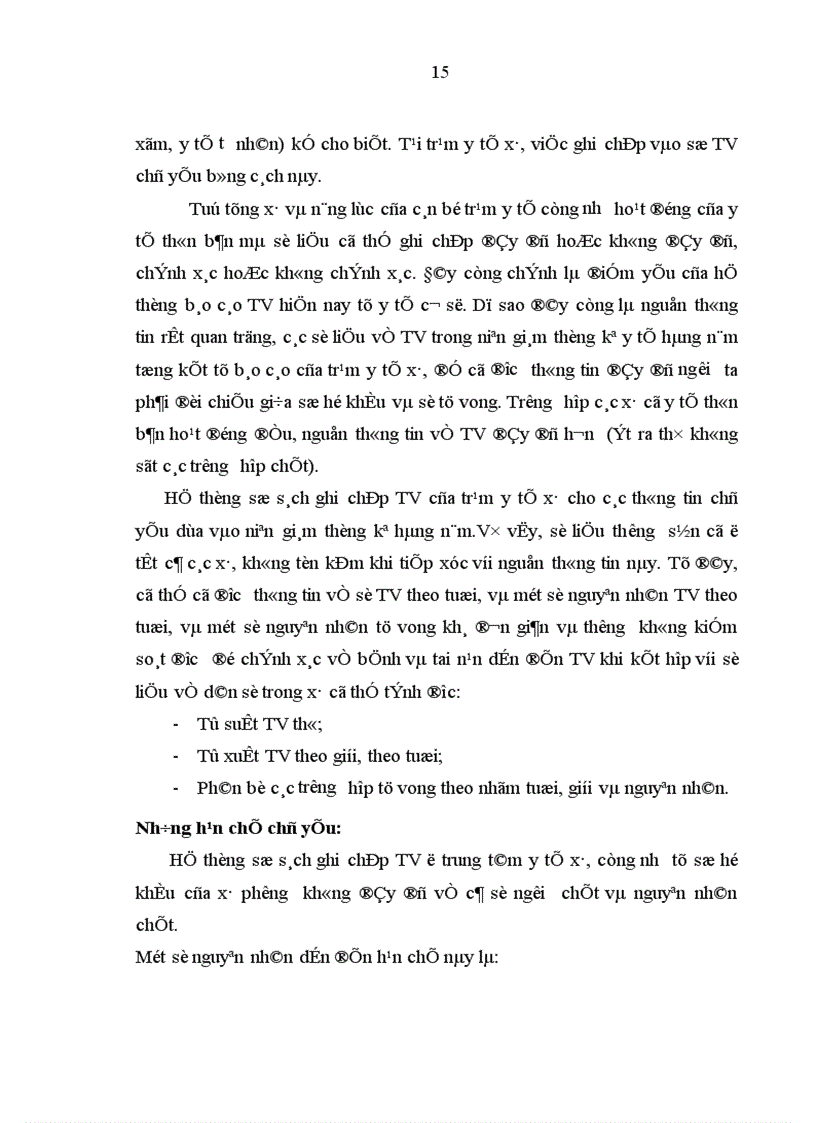 image for page Nghiên cứu tình hình và các nguyên nhân tử vong ở trẻ em tại Bệnh viện Nhi Trung ương từ tháng 9 2006 đến tháng 8 2008