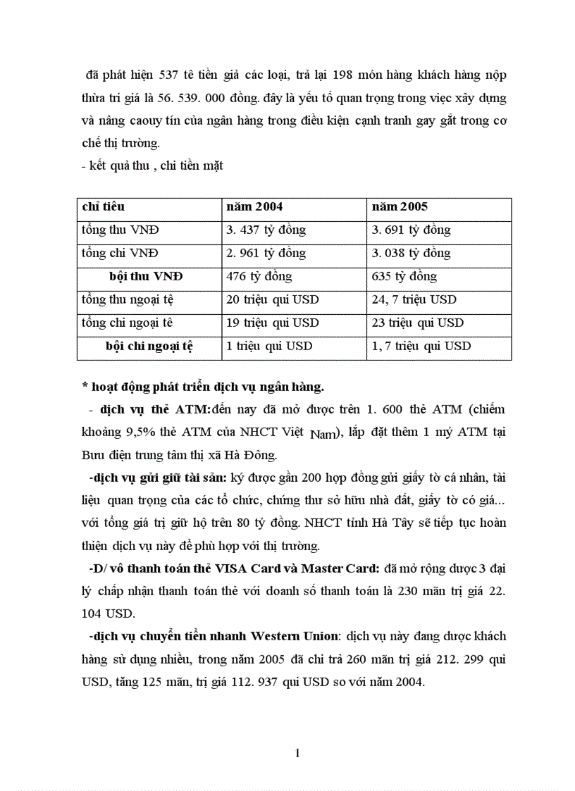 image for page Báo cáo thực tập tổng hợp tại chi nhánh NHCT Tỉnh Hà Tây