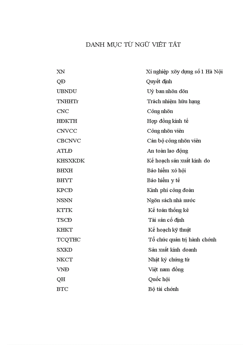 image for page Nhận xét đánh giá về tổ chức hoạt động sản xuất kinh doanh và tổ chức công tác kế toán tại Xí nghiệp xây dựng số 1 Hà Nội