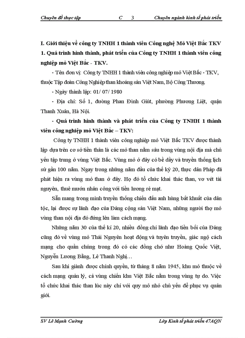 image for page Giải pháp nâng cao chất lượng nguồn nhân lực tại công ty Công nghiệp Mỏ Việt Bắc TKV 1