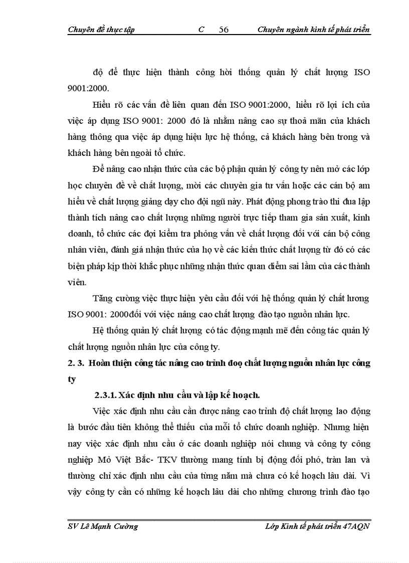 image for page Giải pháp nâng cao chất lượng nguồn nhân lực tại công ty Công nghiệp Mỏ Việt Bắc TKV 1