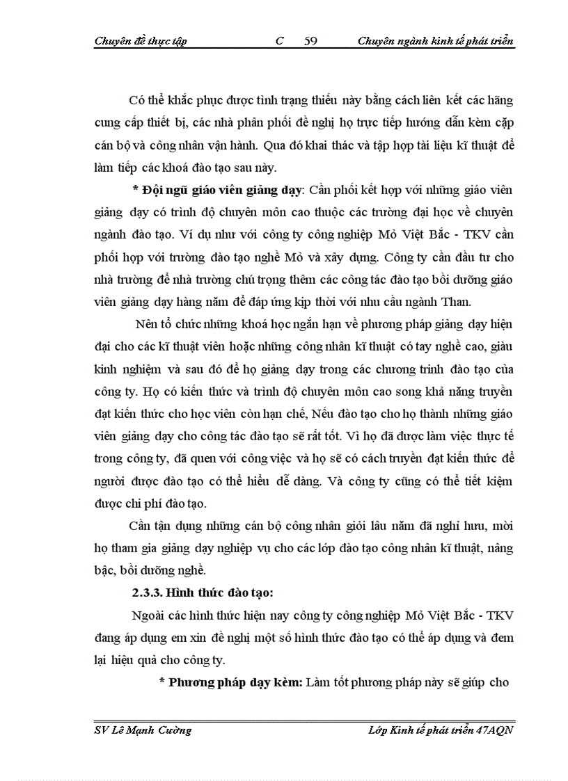 image for page Giải pháp nâng cao chất lượng nguồn nhân lực tại công ty Công nghiệp Mỏ Việt Bắc TKV 1
