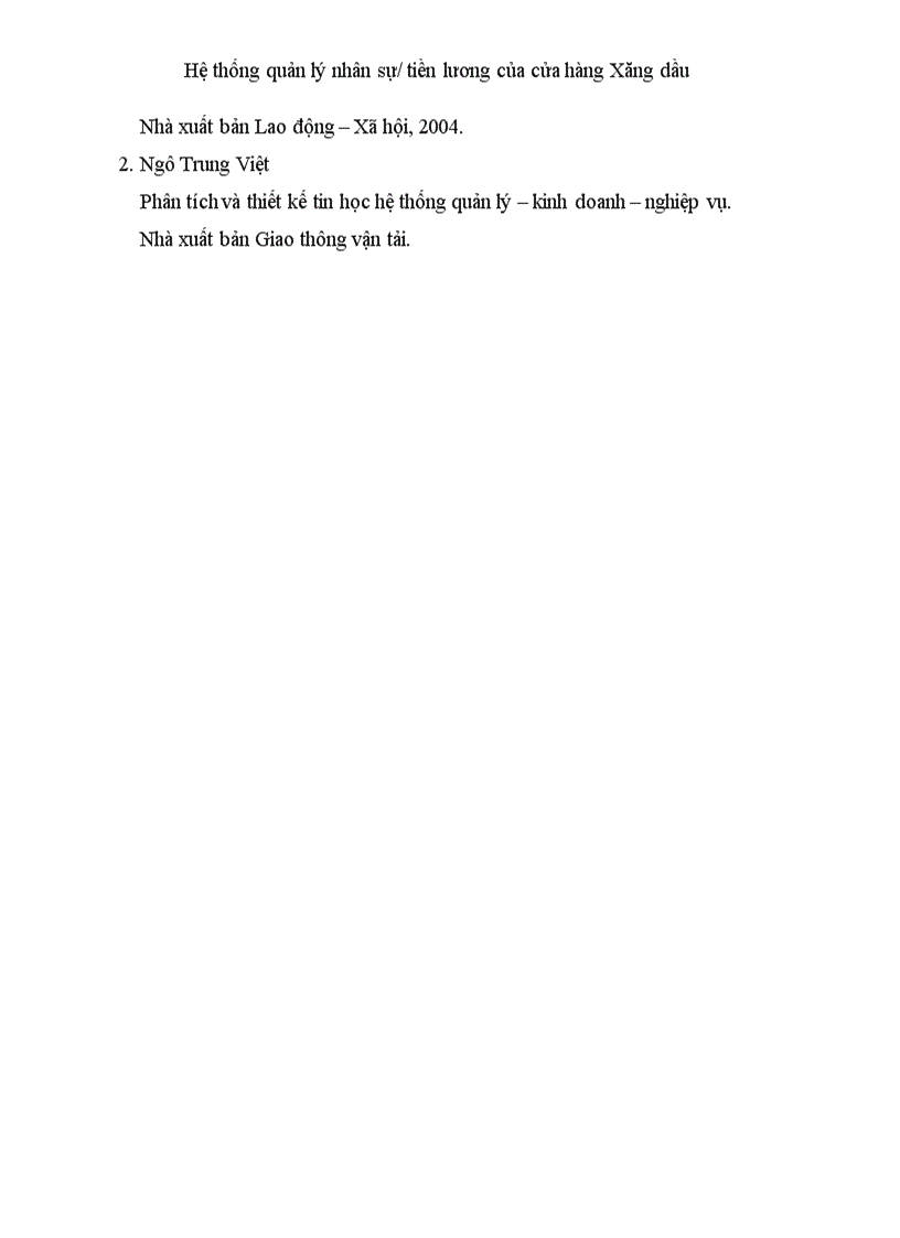 image for page Hệ thống quản lý nhân sự tiền lương của cửa hàng Xăng dầu 1