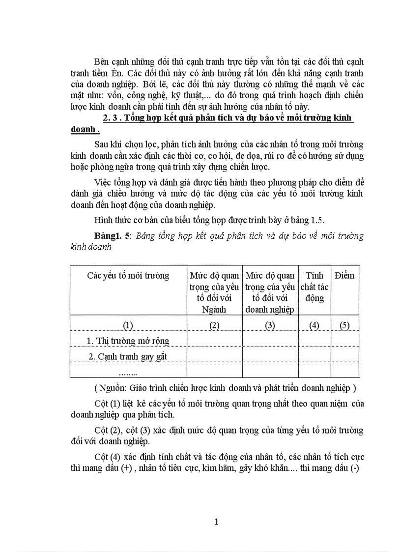 image for page Vận dụng mô hình hoạch định chiến lược kinh doanh ở Công ty thông tin viễn thông Điện lực giai đoạn 2001 2005 1