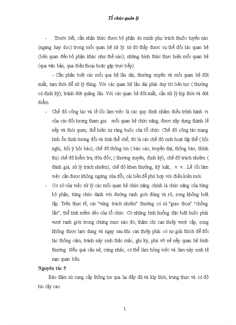 image for page Tám nguyên tắc cơ cấu bản của quản lý và mối liên hệ biện chứng với thực tế các doanh nghiệp