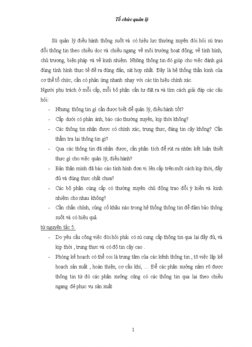 image for page Tám nguyên tắc cơ cấu bản của quản lý và mối liên hệ biện chứng với thực tế các doanh nghiệp