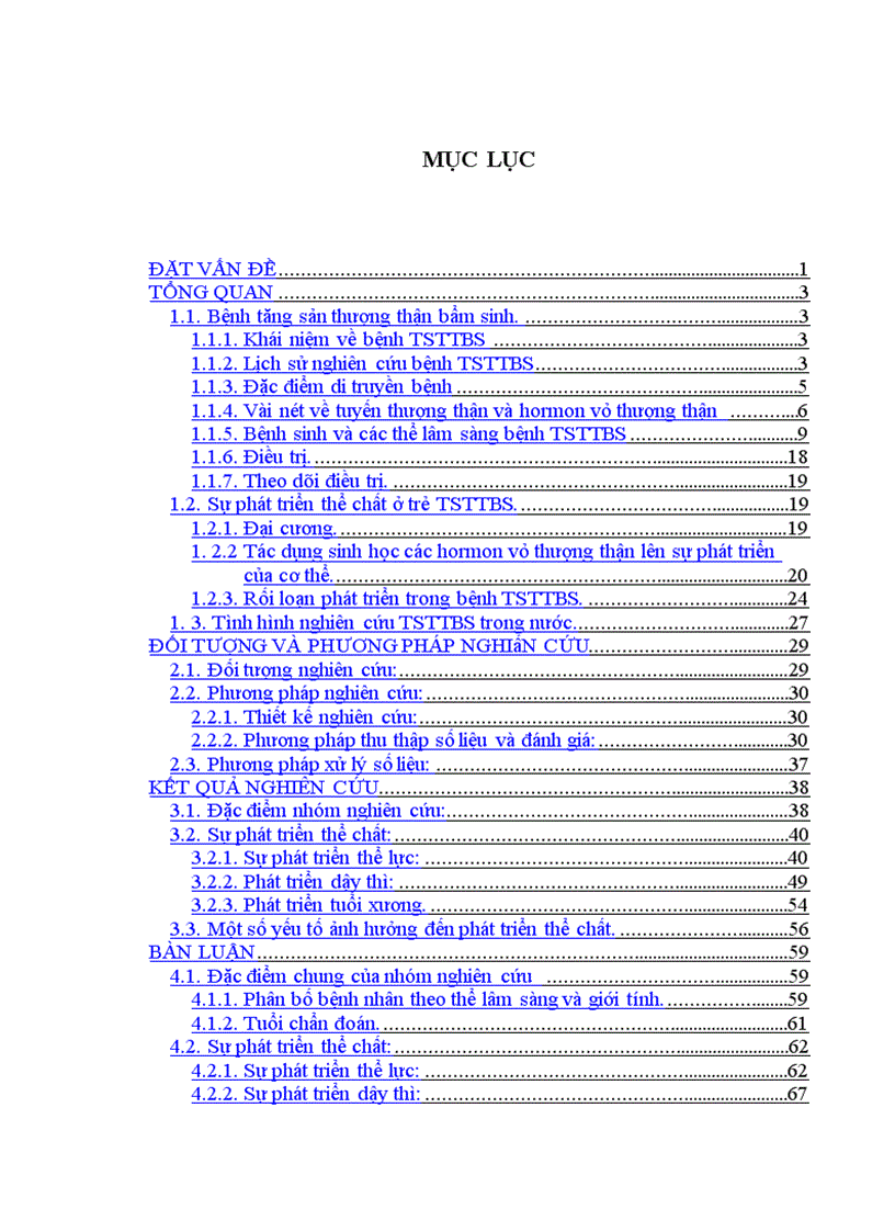 image for page Nghiên cứu sự phát triển thể chất và một số yếu tố ảnh hưởng ở trẻ TSTTBS đang điều trị tại Bệnh viện Nhi Trung ương