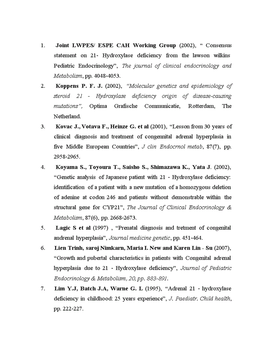 image for page Nghiên cứu sự phát triển thể chất và một số yếu tố ảnh hưởng ở trẻ TSTTBS đang điều trị tại Bệnh viện Nhi Trung ương