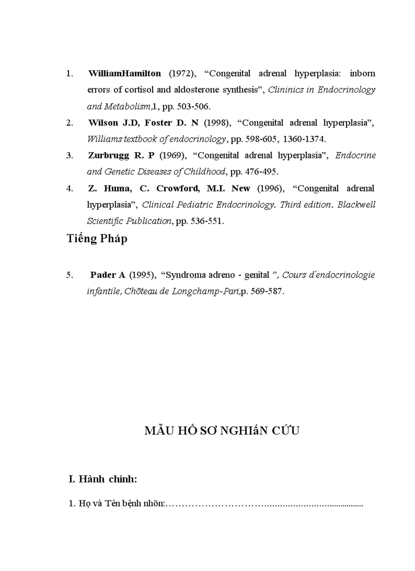 image for page Nghiên cứu sự phát triển thể chất và một số yếu tố ảnh hưởng ở trẻ TSTTBS đang điều trị tại Bệnh viện Nhi Trung ương