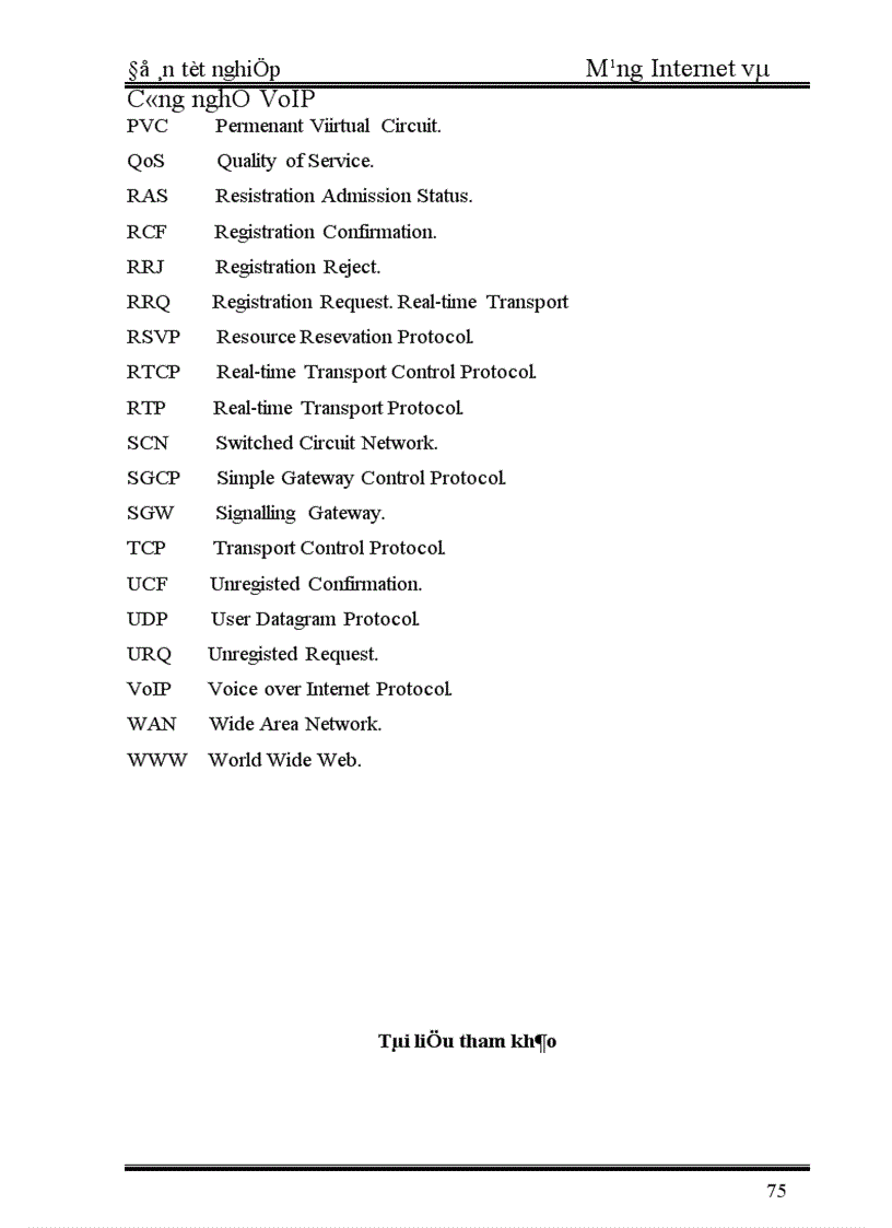 image for page Mạng Internet và Công nghệ VoIP 1