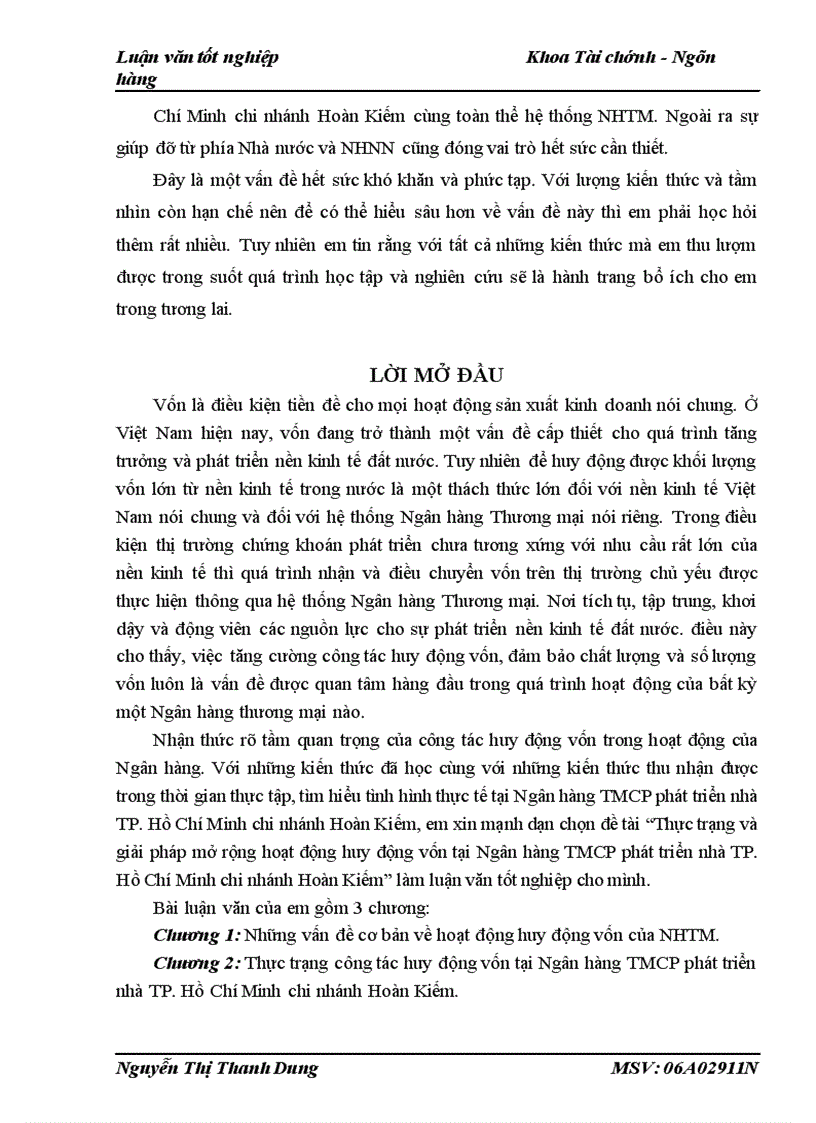 image for page Thực trạng và giải pháp mở rộng hoạt động huy động vốn tại Ngân hàng TMCP phát triển nhà TP Hồ Chí Minh chi nhánh Hoàn Kiếm 1
