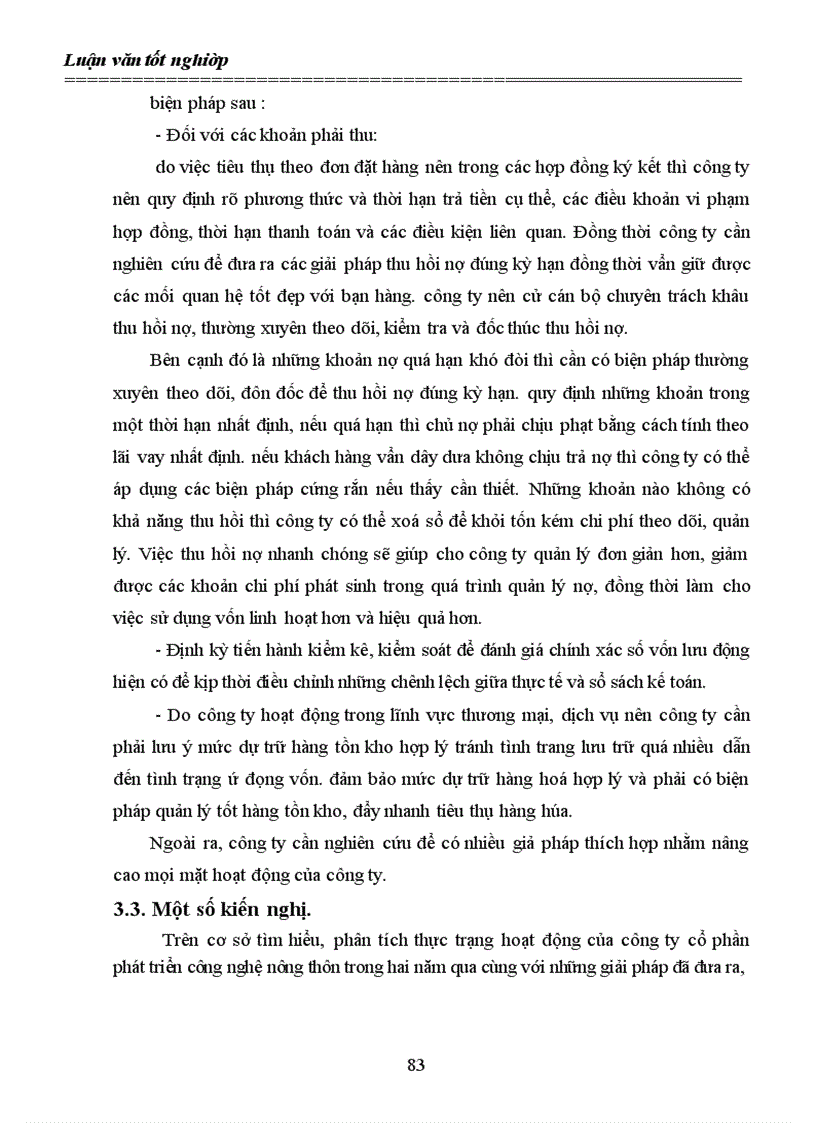 image for page Lợi nhuận và các giải pháp góp phần tăng lợi nhuận tại Công ty cổ phần phát triển công nghệ nông thôn 1