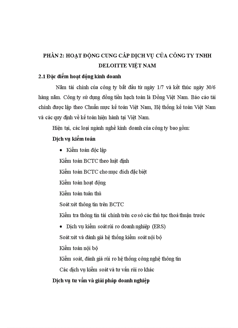 image for page Báo cáo thực tập tổng hợp về Công ty TNHH Deloitte Việt Nam 1